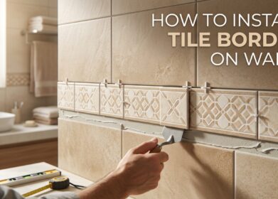 How to Install Tile Border on Wall in Vadodara Homes 2026 | JKC Buildcon Services