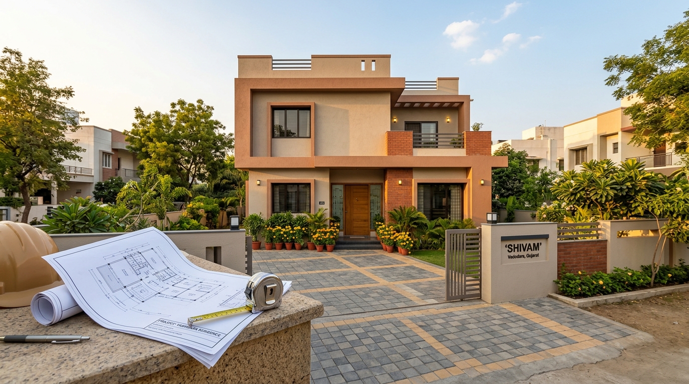 House Construction Cost in Vadodara 2026: Complete Guide | JKC Buildcon Services