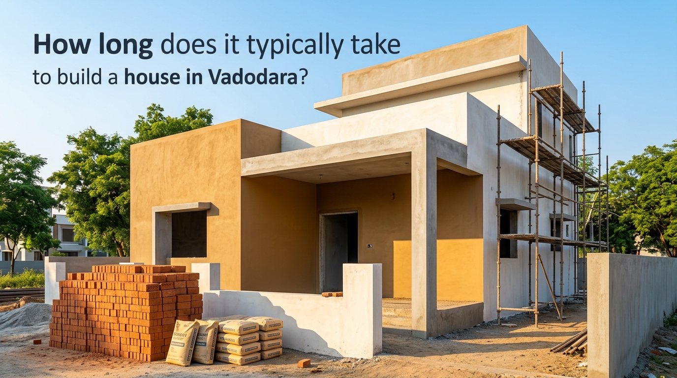 How Long Does It Take to Build a House in Vadodara? 2026 | JKC Buildcon Services