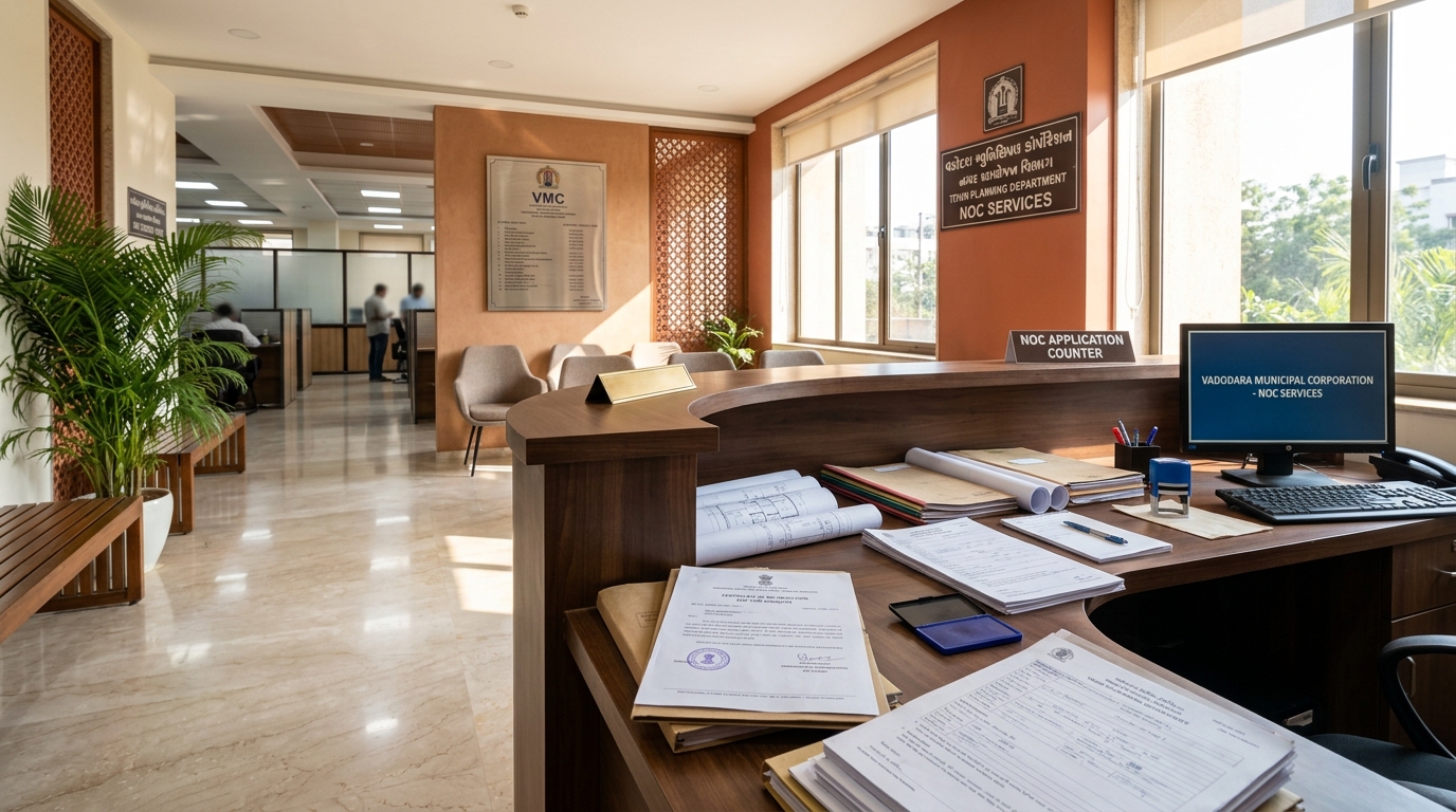 How to Get NOC from Local Authorities in Vadodara 2026 | JKC Buildcon Services