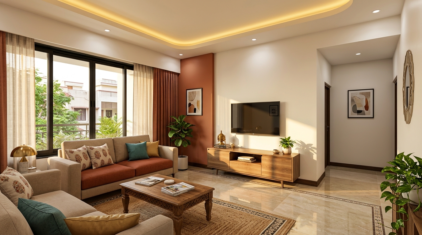 How to Select Interior Design & Finishing Options in Vadodara 2026 | JKC Buildcon Services