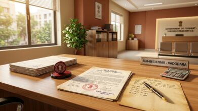 Land Registration & Transfer Process in Vadodara 2026 | JKC Buildcon Services